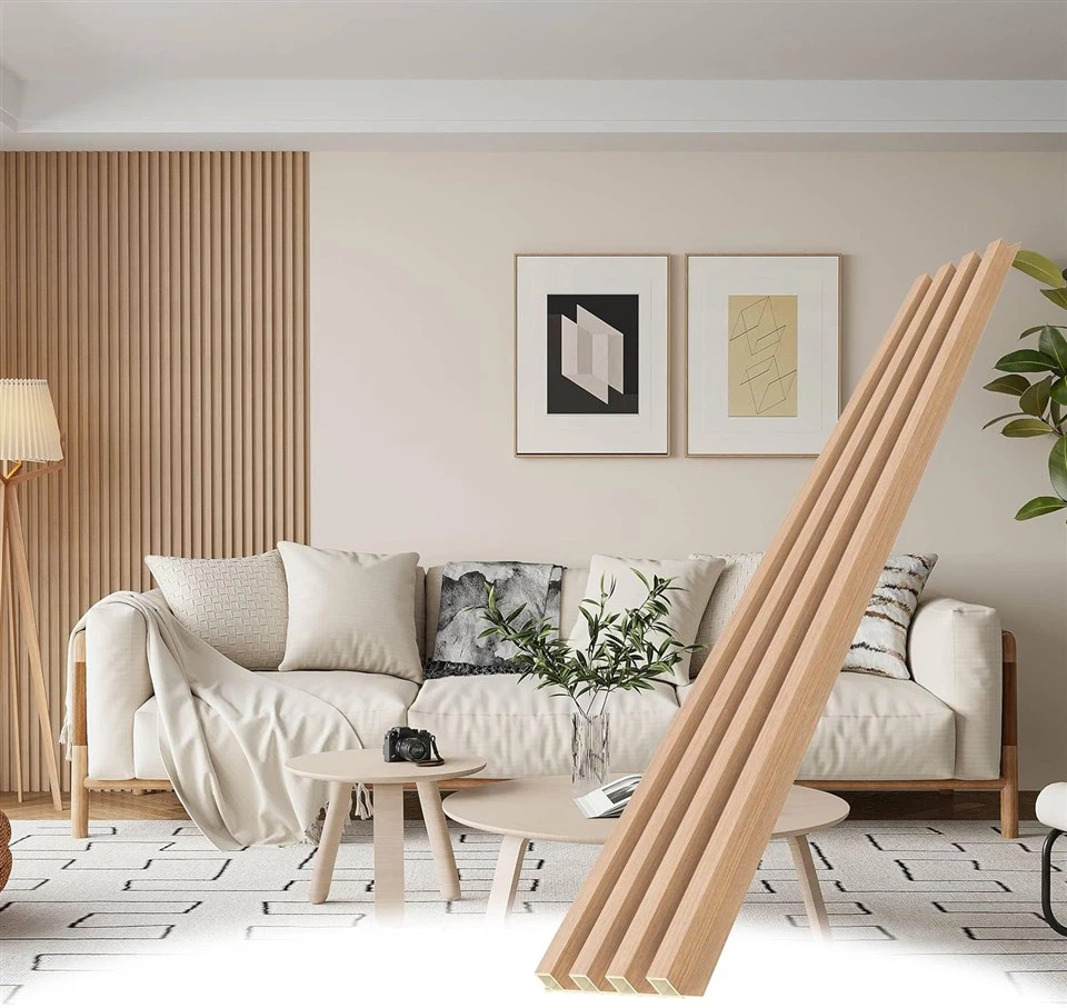 WPC: n kaapit leima -seinäpaneelit